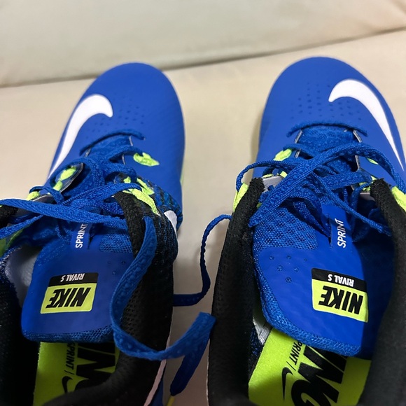 Nike Zoom Rival S RUN N FUN Men’s Track and Field Shoe NIB Size 8 with Spikes - Picture 7 of 14